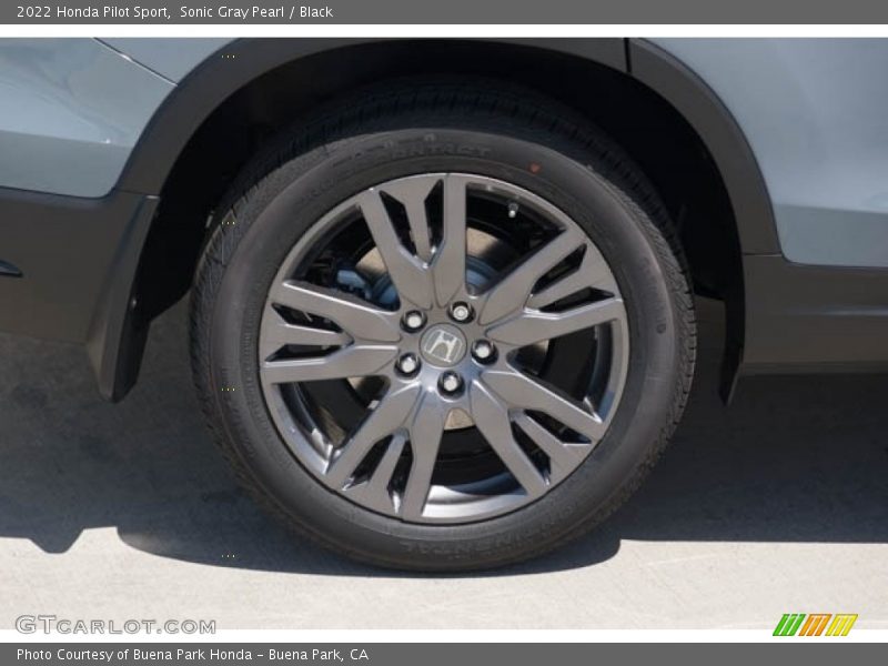 Sonic Gray Pearl / Black 2022 Honda Pilot Sport