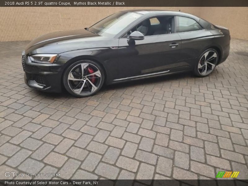 Mythos Black Metallic / Black 2018 Audi RS 5 2.9T quattro Coupe