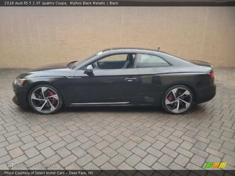 Mythos Black Metallic / Black 2018 Audi RS 5 2.9T quattro Coupe