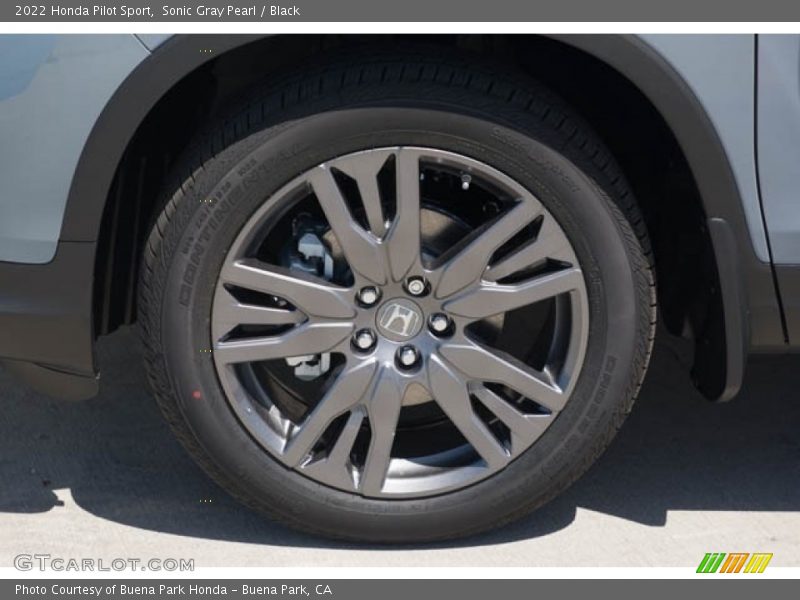 Sonic Gray Pearl / Black 2022 Honda Pilot Sport