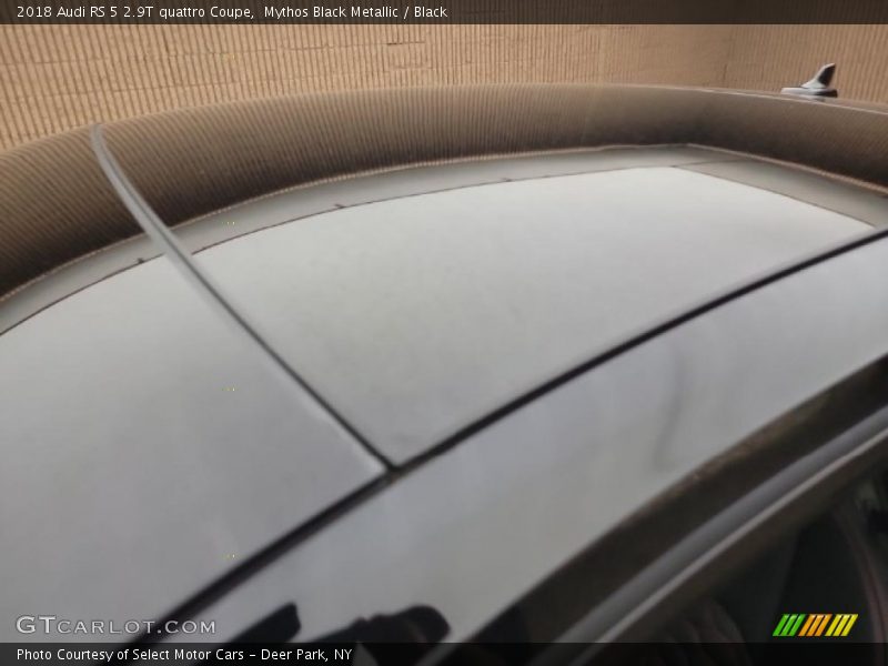 Mythos Black Metallic / Black 2018 Audi RS 5 2.9T quattro Coupe