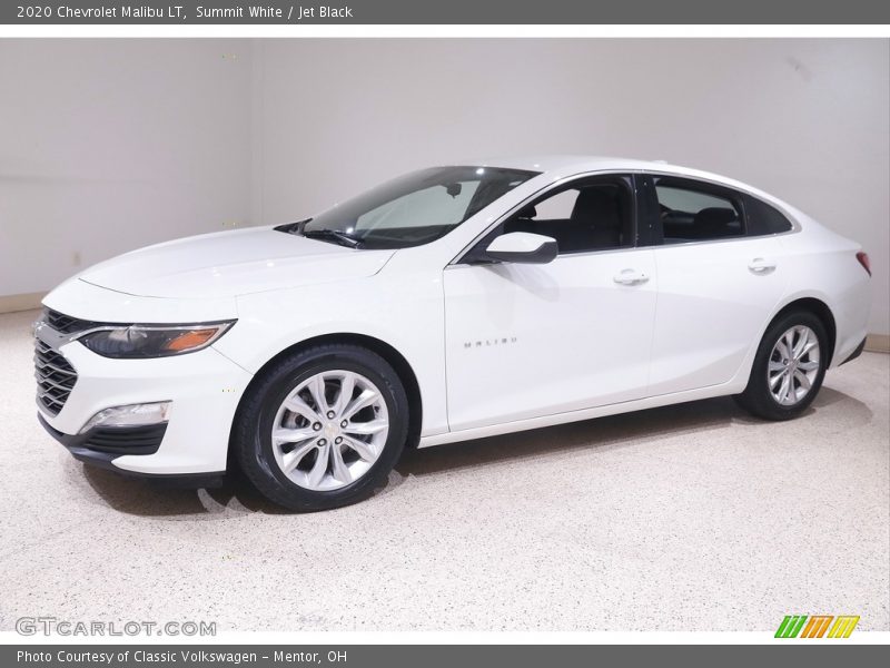 Summit White / Jet Black 2020 Chevrolet Malibu LT