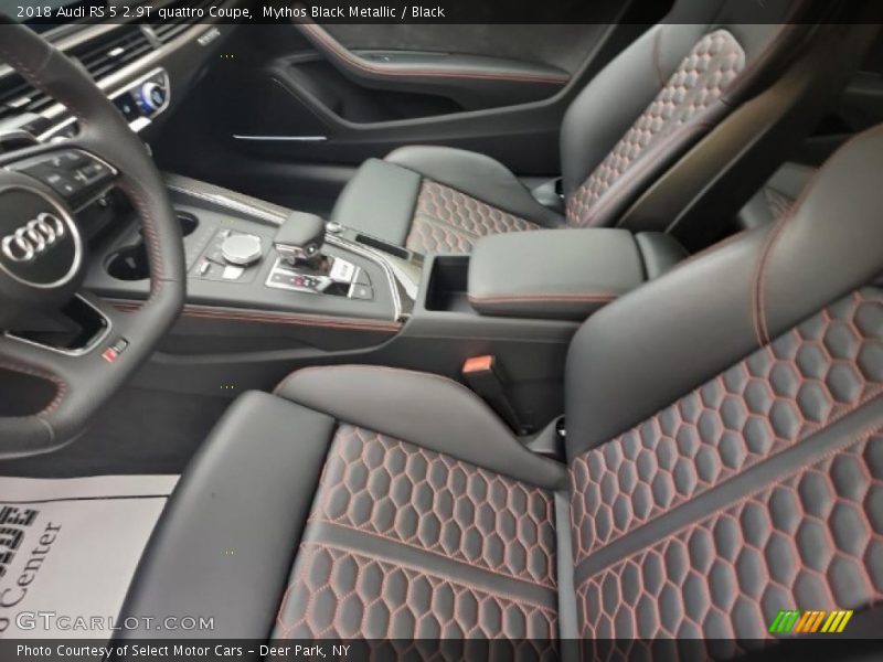 Mythos Black Metallic / Black 2018 Audi RS 5 2.9T quattro Coupe