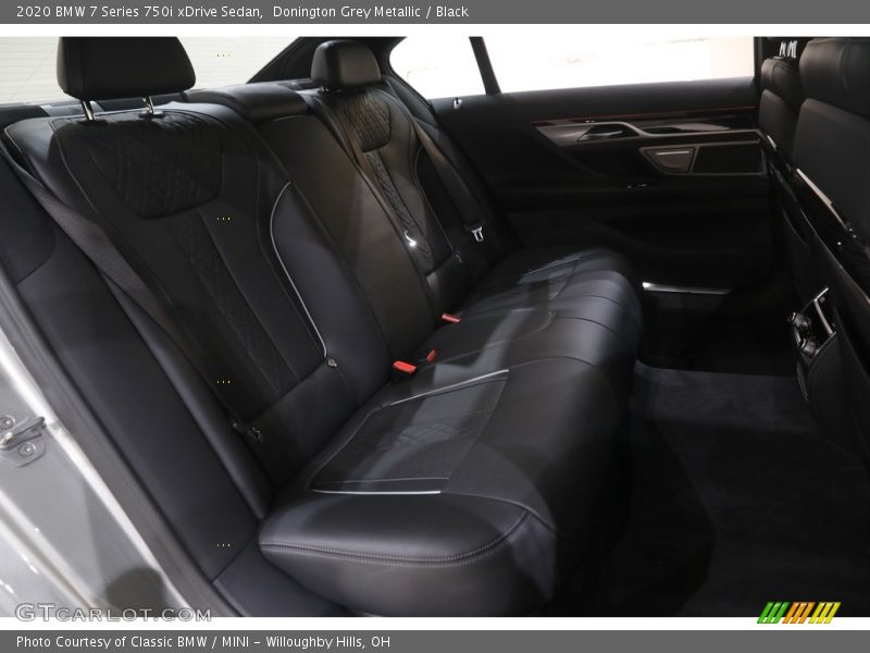 Rear Seat of 2020 7 Series 750i xDrive Sedan