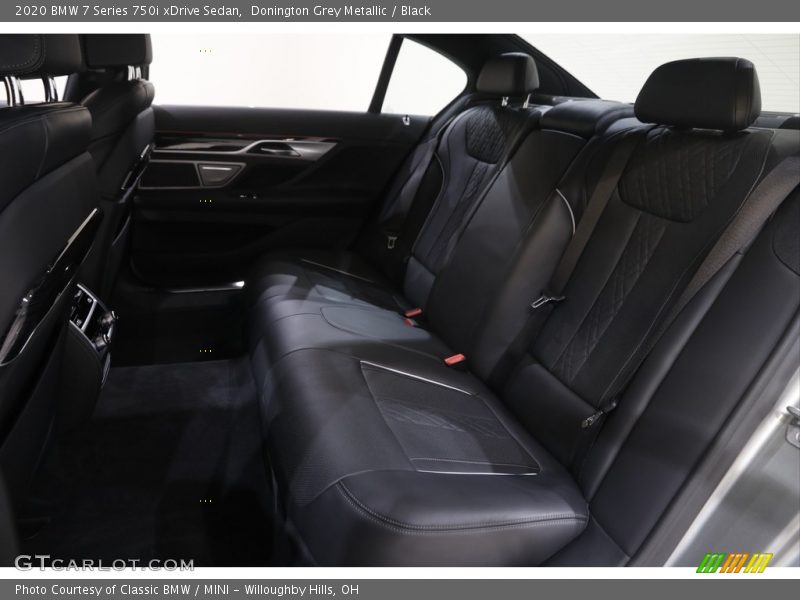 Rear Seat of 2020 7 Series 750i xDrive Sedan