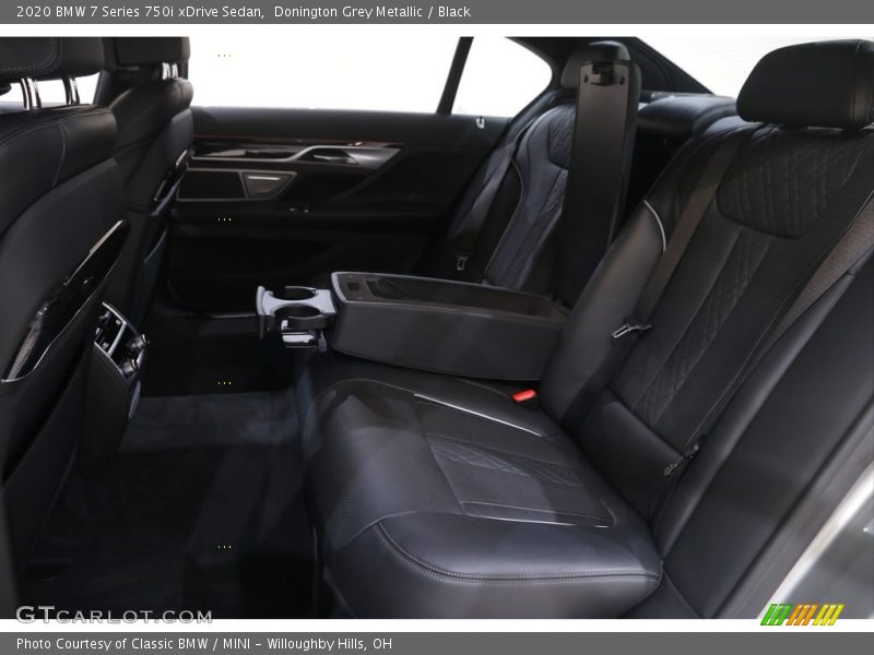 Rear Seat of 2020 7 Series 750i xDrive Sedan