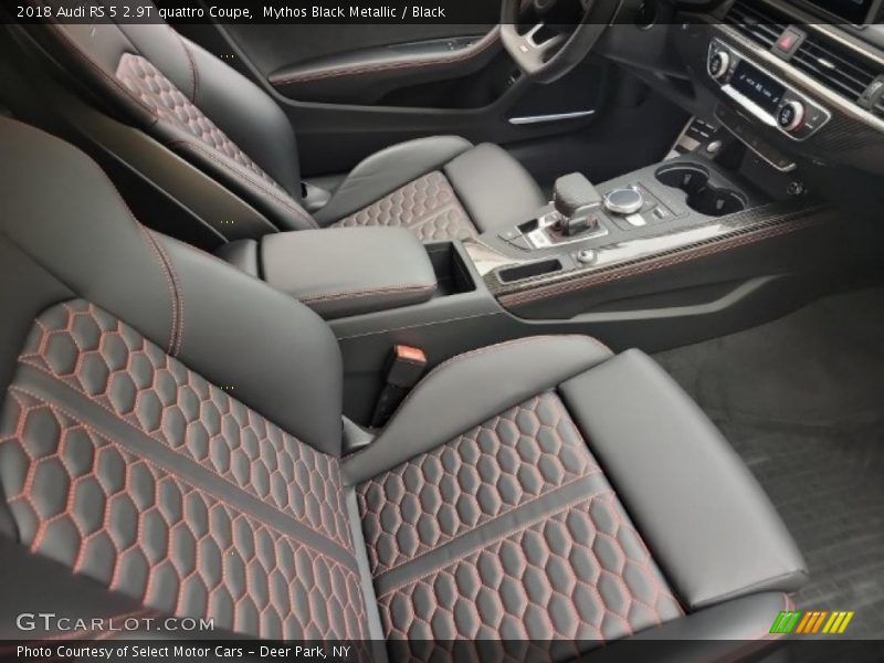 Mythos Black Metallic / Black 2018 Audi RS 5 2.9T quattro Coupe