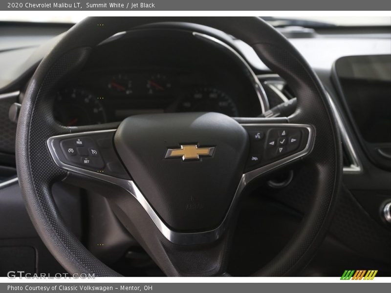Summit White / Jet Black 2020 Chevrolet Malibu LT