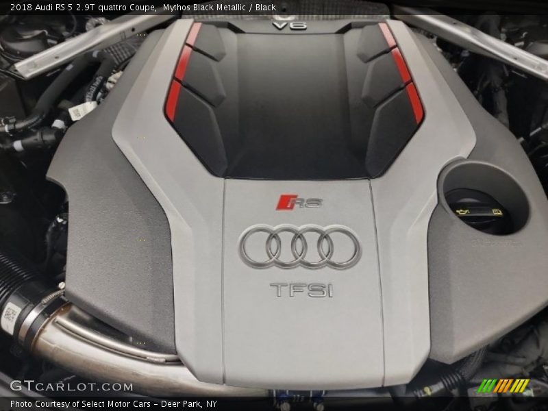 Mythos Black Metallic / Black 2018 Audi RS 5 2.9T quattro Coupe