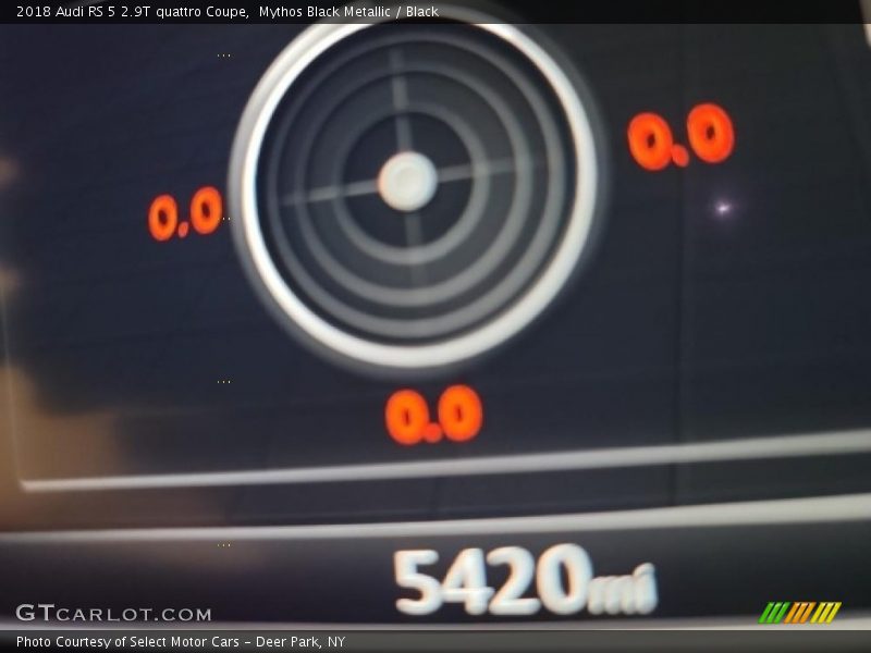 Mythos Black Metallic / Black 2018 Audi RS 5 2.9T quattro Coupe