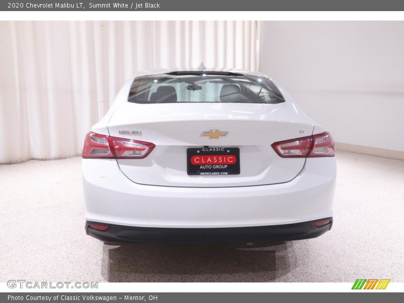 Summit White / Jet Black 2020 Chevrolet Malibu LT