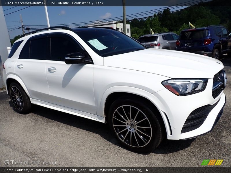 Polar White / Black 2021 Mercedes-Benz GLE 350 4Matic