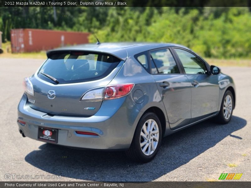 Dolphin Gray Mica / Black 2012 Mazda MAZDA3 i Touring 5 Door