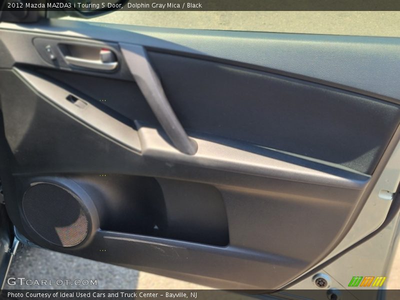 Dolphin Gray Mica / Black 2012 Mazda MAZDA3 i Touring 5 Door