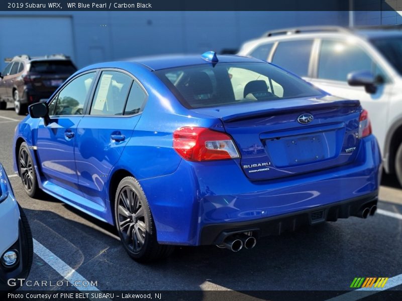 WR Blue Pearl / Carbon Black 2019 Subaru WRX