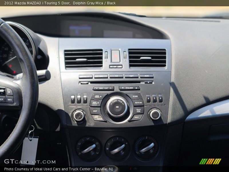 Dolphin Gray Mica / Black 2012 Mazda MAZDA3 i Touring 5 Door
