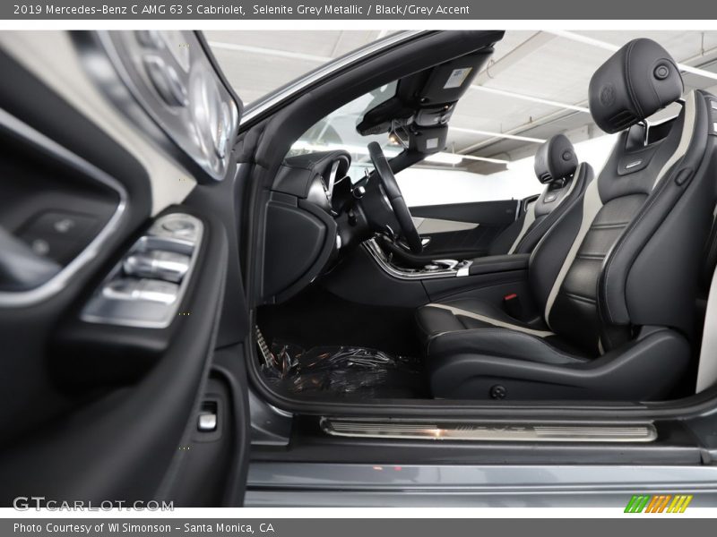 Front Seat of 2019 C AMG 63 S Cabriolet