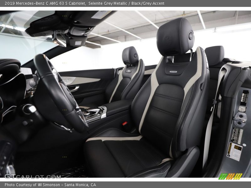 Front Seat of 2019 C AMG 63 S Cabriolet