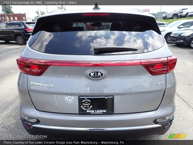 Sparkling Silver / Black 2022 Kia Sportage EX AWD
