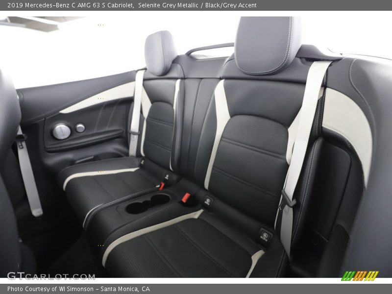 Rear Seat of 2019 C AMG 63 S Cabriolet