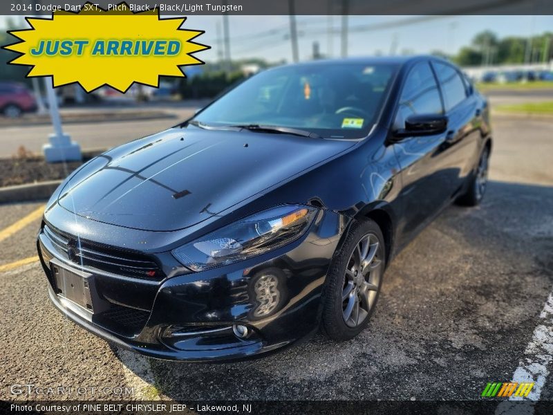 Pitch Black / Black/Light Tungsten 2014 Dodge Dart SXT