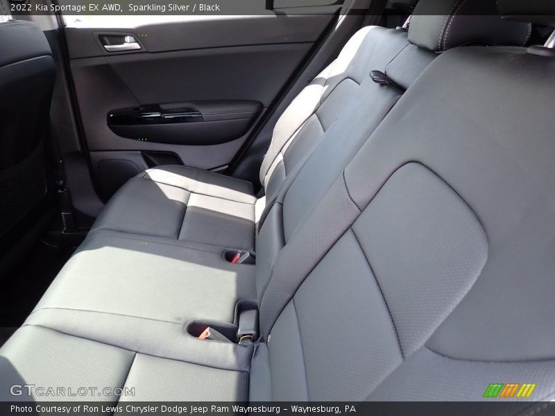Sparkling Silver / Black 2022 Kia Sportage EX AWD