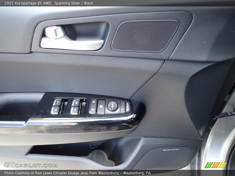 Sparkling Silver / Black 2022 Kia Sportage EX AWD