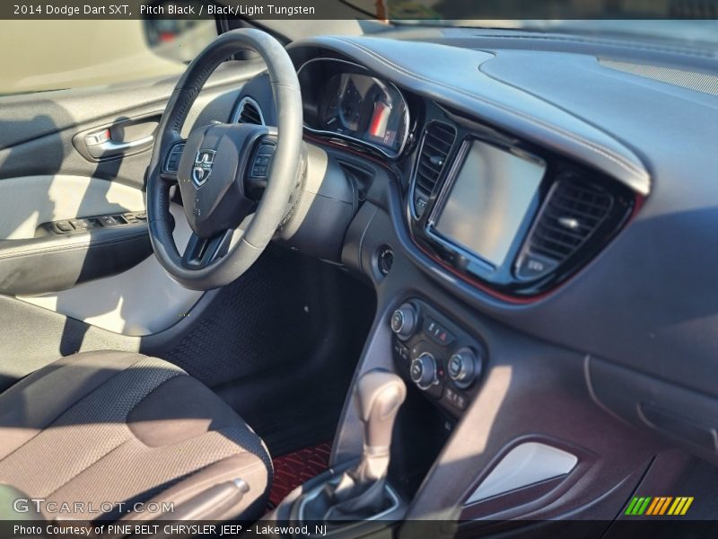 Pitch Black / Black/Light Tungsten 2014 Dodge Dart SXT