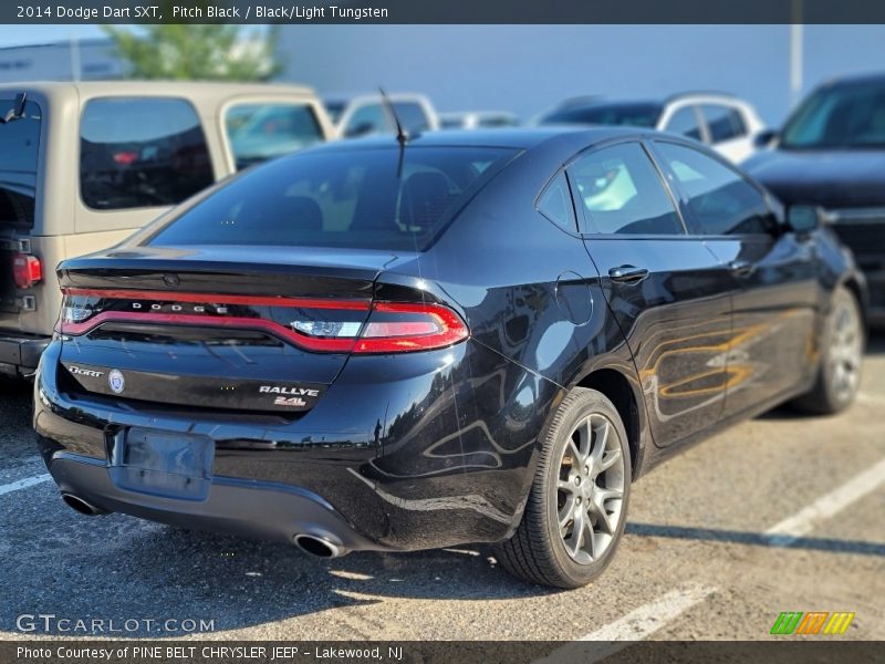 Pitch Black / Black/Light Tungsten 2014 Dodge Dart SXT