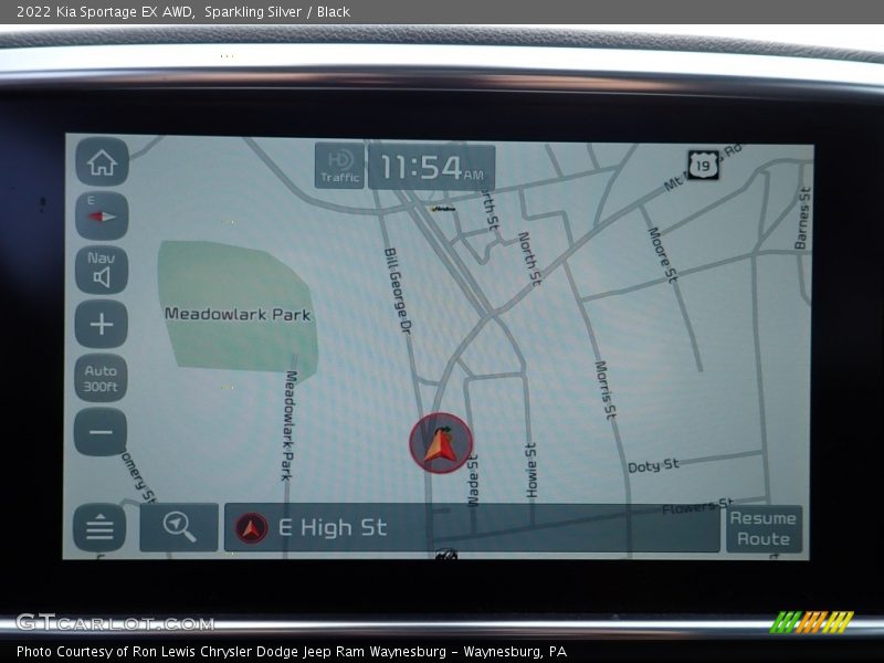 Sparkling Silver / Black 2022 Kia Sportage EX AWD