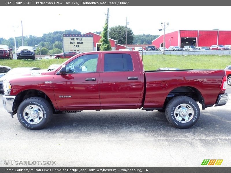  2022 2500 Tradesman Crew Cab 4x4 Delmonico Red Pearl