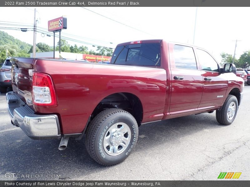 Delmonico Red Pearl / Black 2022 Ram 2500 Tradesman Crew Cab 4x4
