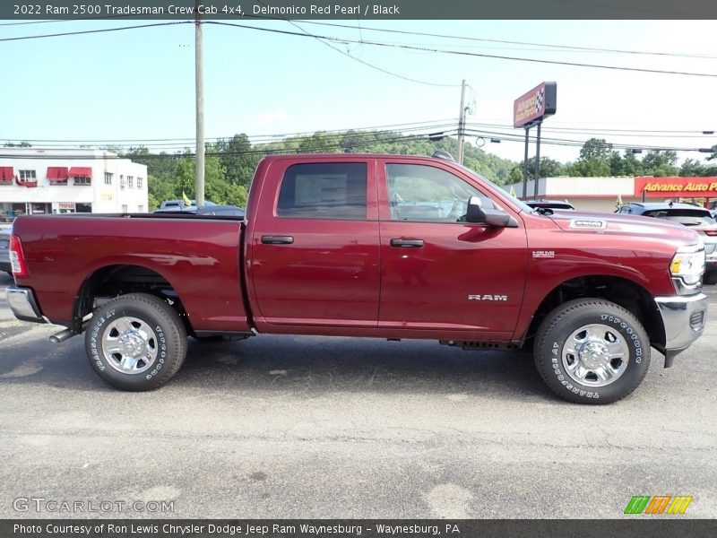 Delmonico Red Pearl / Black 2022 Ram 2500 Tradesman Crew Cab 4x4