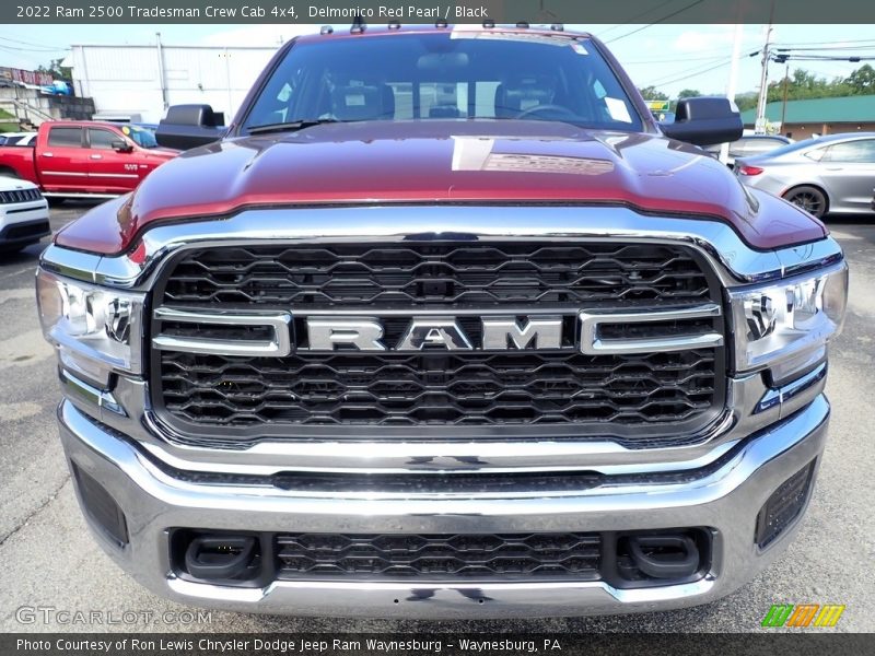 Delmonico Red Pearl / Black 2022 Ram 2500 Tradesman Crew Cab 4x4