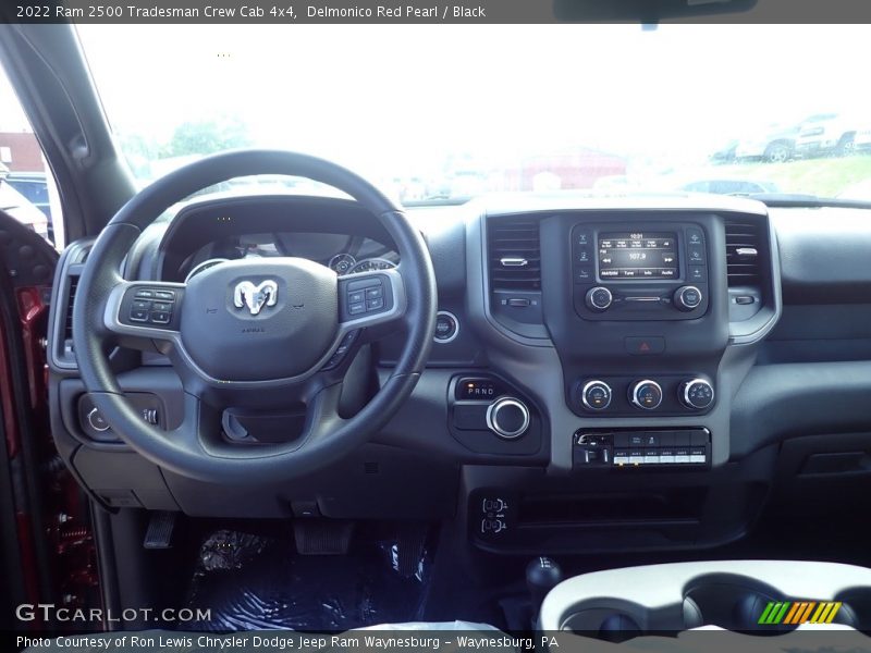 Delmonico Red Pearl / Black 2022 Ram 2500 Tradesman Crew Cab 4x4