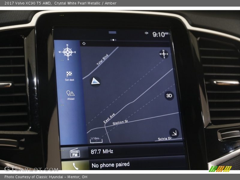Navigation of 2017 XC90 T5 AWD