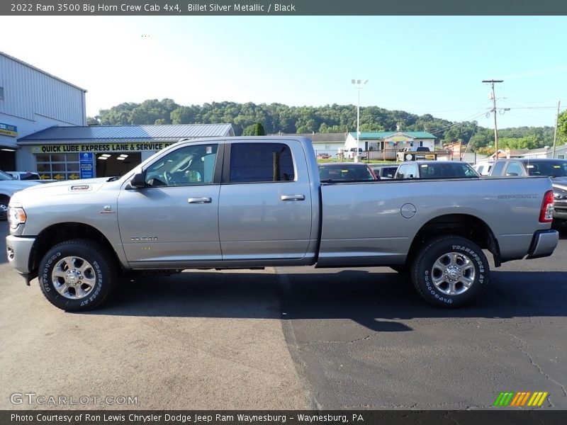 Billet Silver Metallic / Black 2022 Ram 3500 Big Horn Crew Cab 4x4
