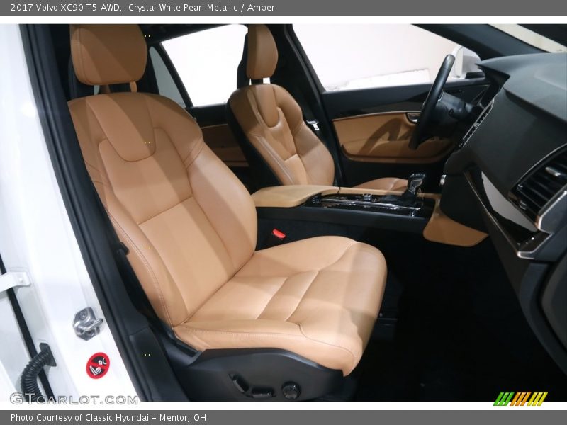 Front Seat of 2017 XC90 T5 AWD