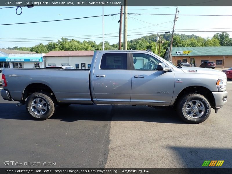 Billet Silver Metallic / Black 2022 Ram 3500 Big Horn Crew Cab 4x4