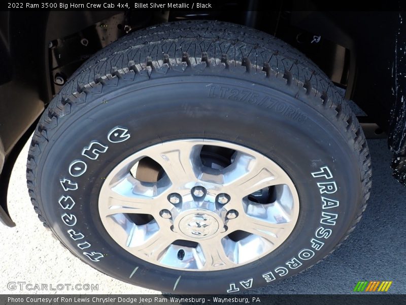 Billet Silver Metallic / Black 2022 Ram 3500 Big Horn Crew Cab 4x4