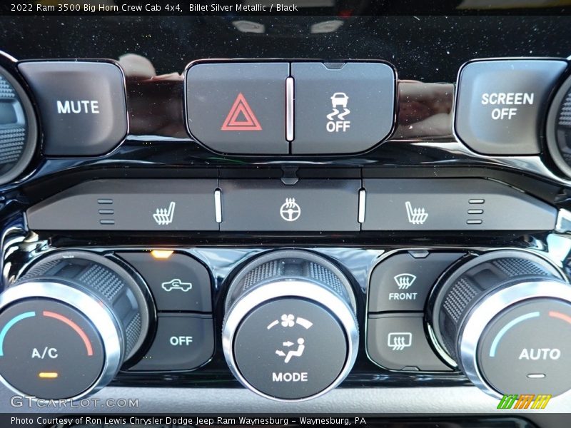 Billet Silver Metallic / Black 2022 Ram 3500 Big Horn Crew Cab 4x4