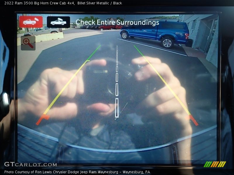 Billet Silver Metallic / Black 2022 Ram 3500 Big Horn Crew Cab 4x4