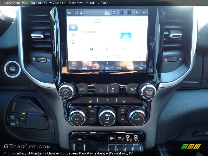 Billet Silver Metallic / Black 2022 Ram 3500 Big Horn Crew Cab 4x4