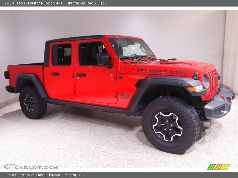 Firecracker Red / Black 2020 Jeep Gladiator Rubicon 4x4