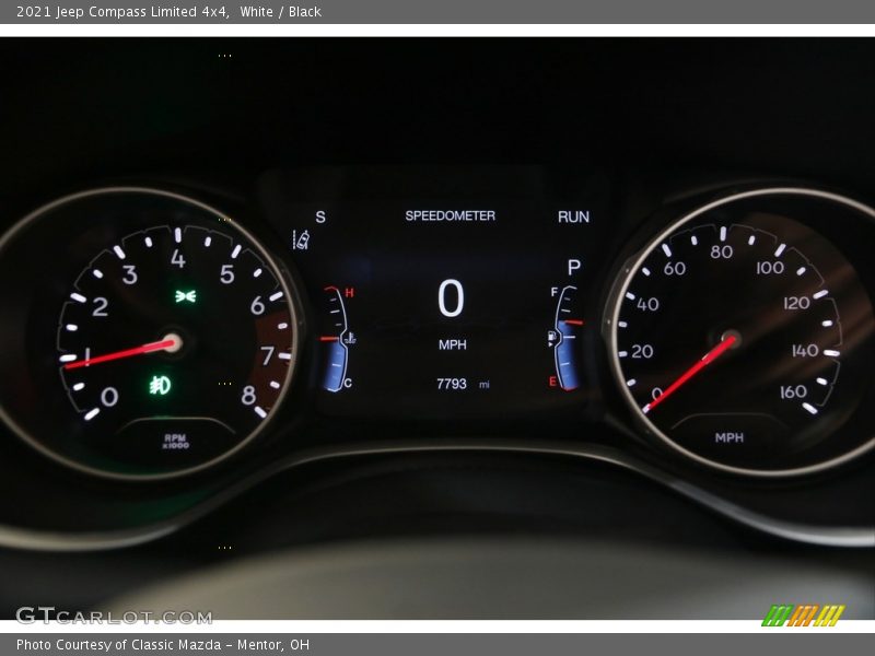 White / Black 2021 Jeep Compass Limited 4x4