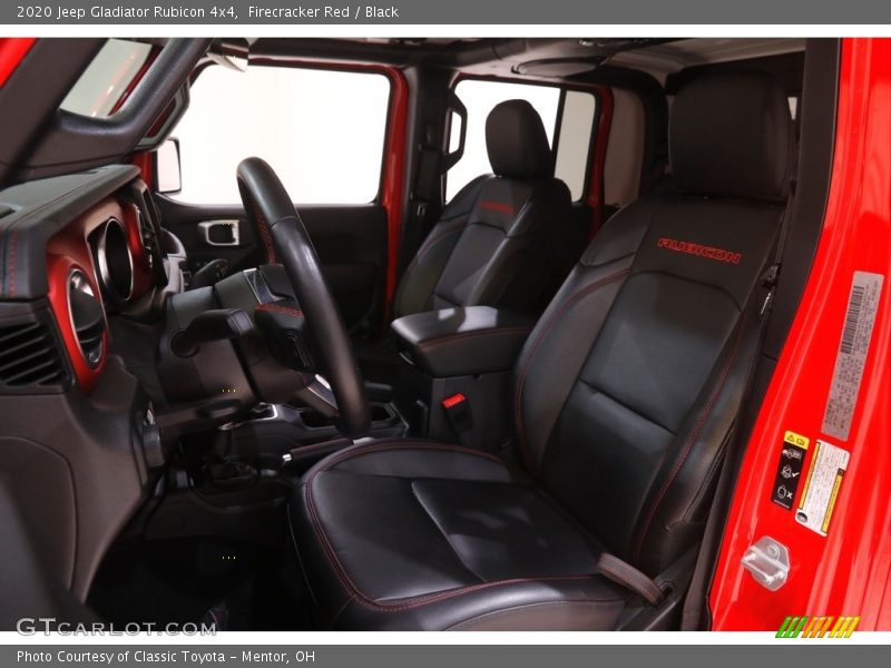 Firecracker Red / Black 2020 Jeep Gladiator Rubicon 4x4