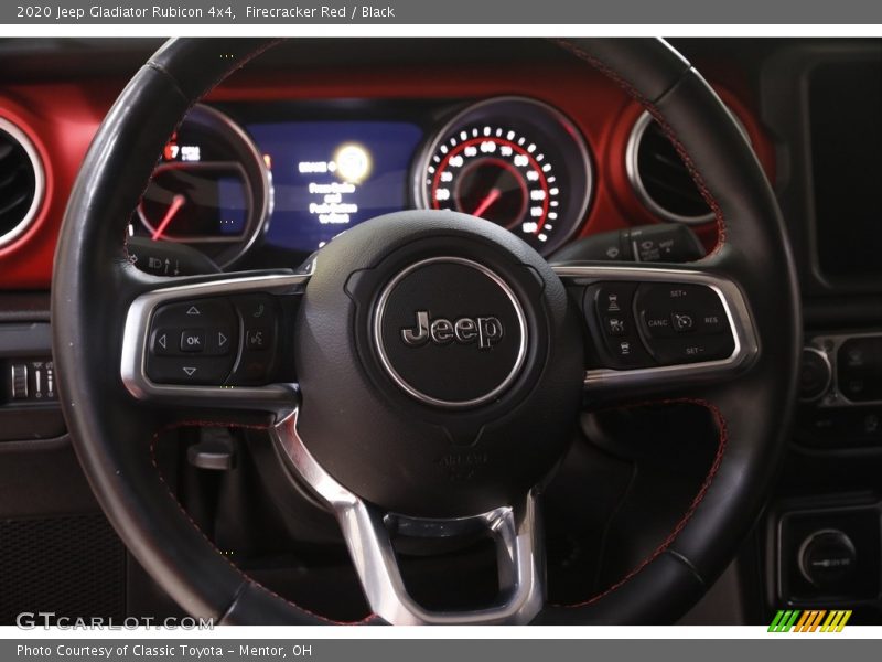 Firecracker Red / Black 2020 Jeep Gladiator Rubicon 4x4