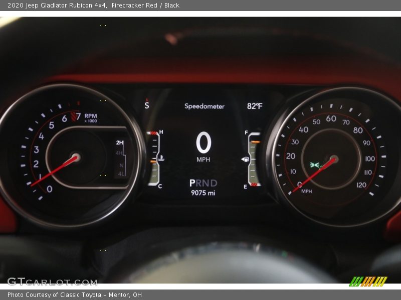 Firecracker Red / Black 2020 Jeep Gladiator Rubicon 4x4