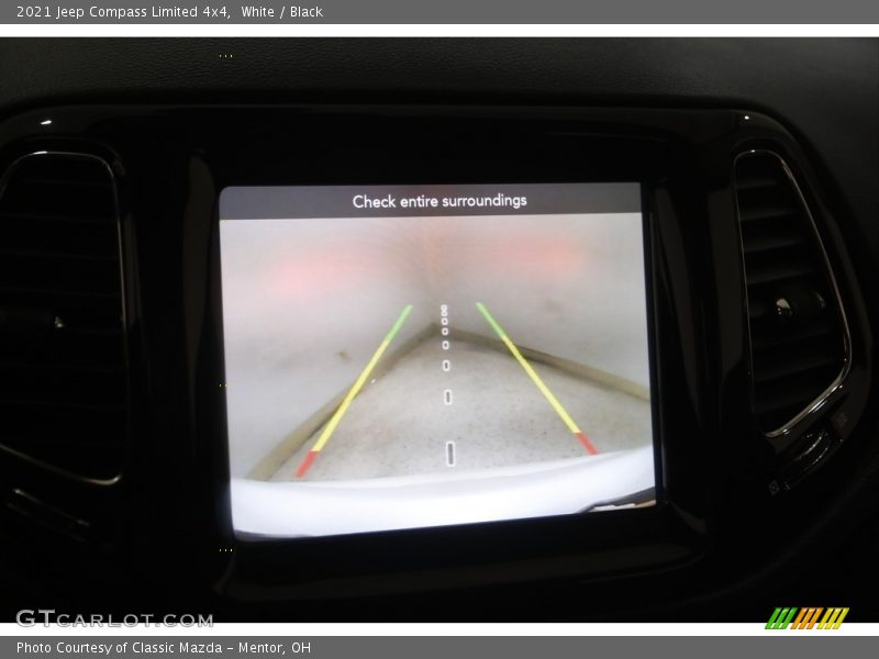 White / Black 2021 Jeep Compass Limited 4x4