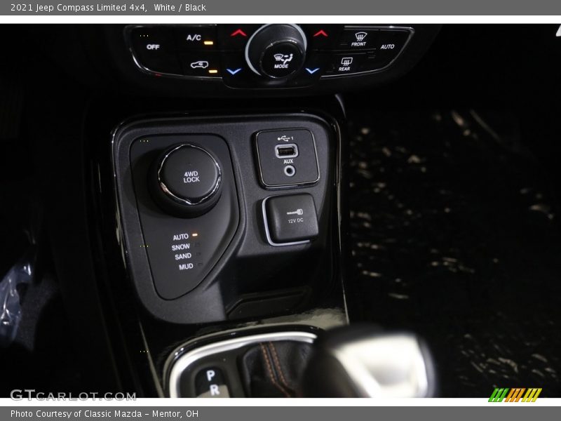 White / Black 2021 Jeep Compass Limited 4x4